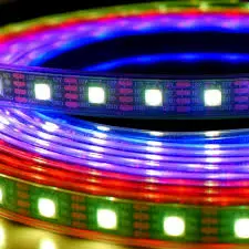 Pixel LED strips multi-color
