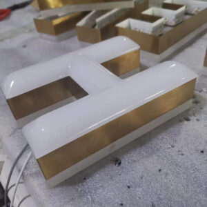 Liquid Acrylic LED Sign 3D Letters