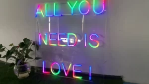 RGB Neon LED SIGN